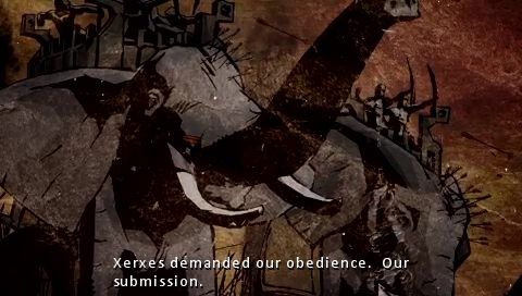 300: March to Glory screenshot 5 for PSP